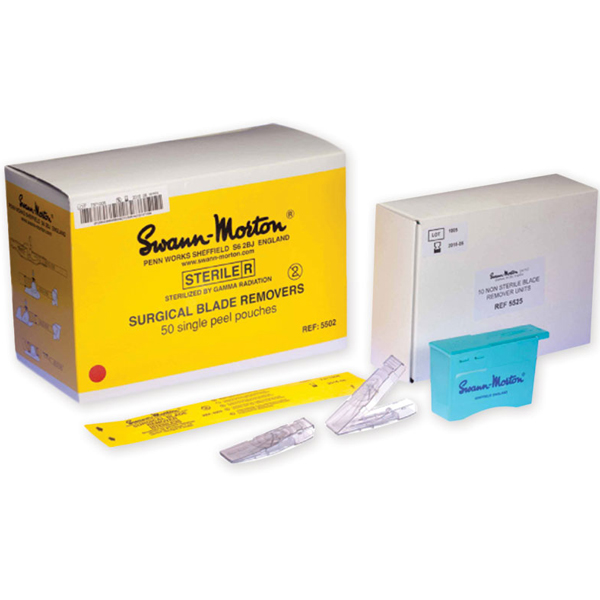 RIMUOVI LAMA BISTURI SWANN-MORTON - sterile - Conf.50pz