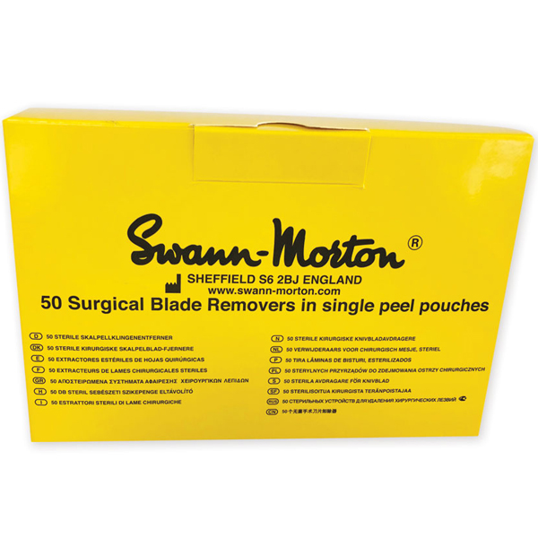 RIMUOVI LAMA BISTURI SWANN-MORTON - sterile - Conf.50pz