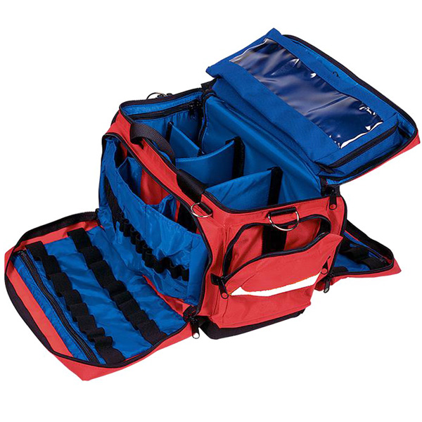 BORSA SOCCORSO TRAUMA BAG 20 - 53x33x34 cm - COLORE ROSSA - vuota