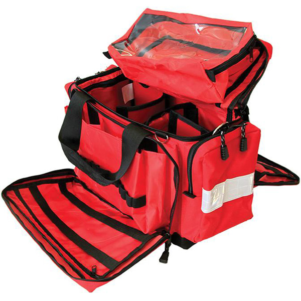 TRAUMA BAG 10 ROSSA VUOTA - 45x33h.x30cm - ROSSA