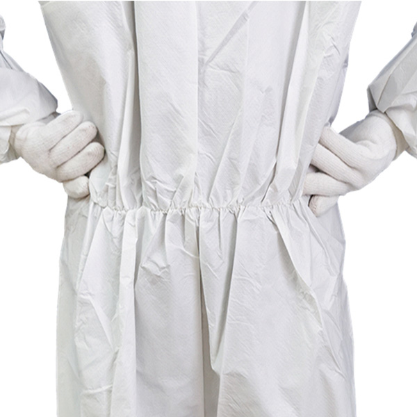 TUTA PROTETTIVA MONOUSO BASIC CON POLSINI ELASTICI 60g - Tipo 5B-6B - varie misure