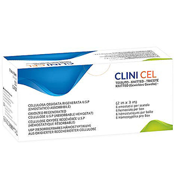 CELLULOSA RIGENERATA OSSIDATA CLINICEL STANDARD - conf. 6pz - varie misure