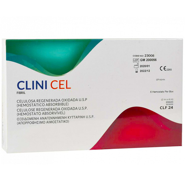 CELLULOSA RIGENERATA OSSIDATA CLINICEL FIBRIL - confezione - varie misure
