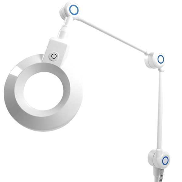 LAMPADA DA VISITA GIMANORD PLUS CON DIMMER LED - lente 3 diottrie - 2000 lux - potenza 16W - su carrello