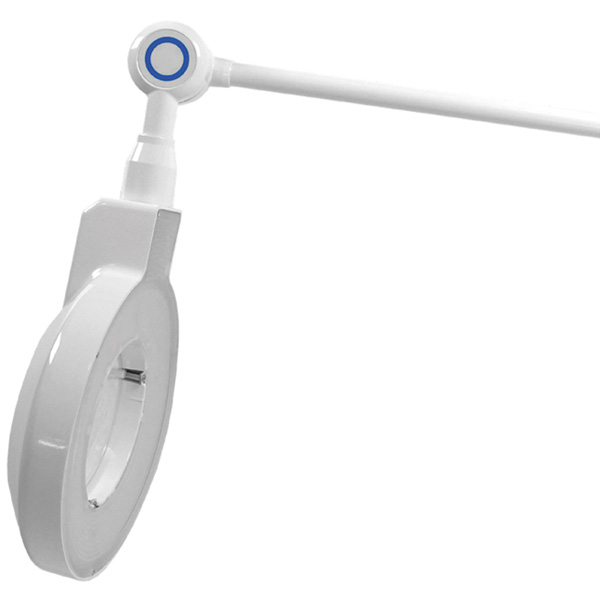 LAMPADA DA VISITA GIMANORD PLUS CON DIMMER LED - lente 3 diottrie - 2000 lux - potenza 16W - su carrello