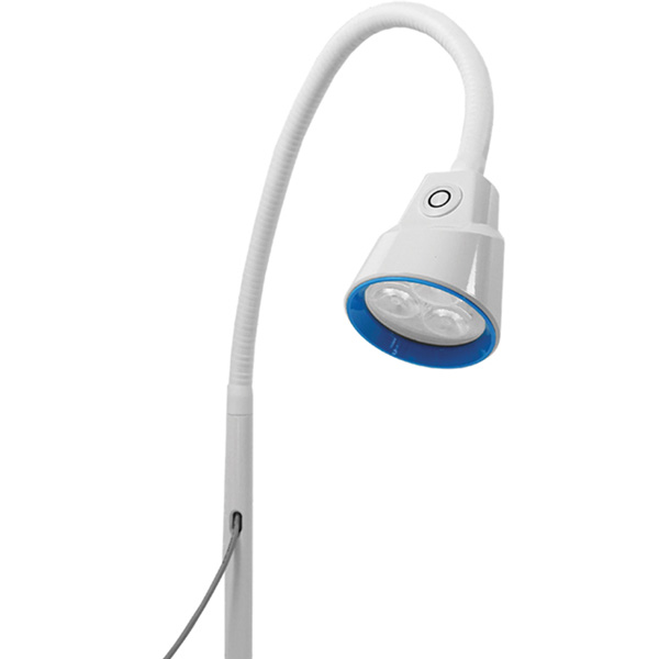 LAMPADA DA VISITA ALOGENA DICROICA SIMPLEX - 30.000 lux - potenza 35W - da tavolo con morsetto