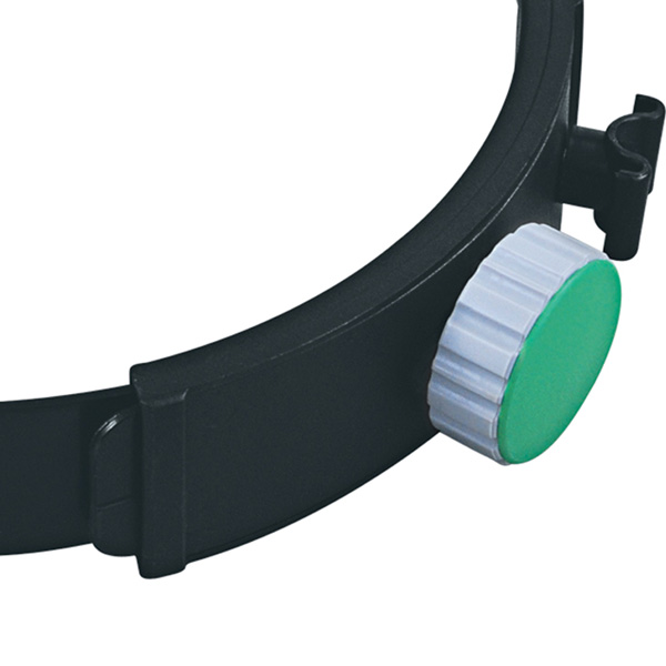 LAMPADA FRONTALE A CASCHETTO WIDA - con cavo a fibre ottiche