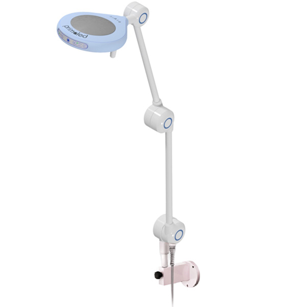 LAMPADA DA VISITA A LED PRIMALED-FIX - 80.000 lux - 5000°K - potenza 21W - da parete