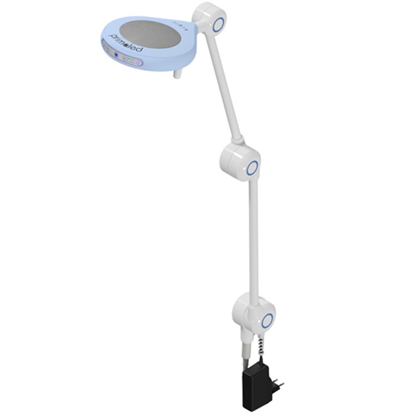 LAMPADA DA VISITA A LED PRIMALED-FIX - 80.000 lux - 5000°K - potenza 21W - da parete