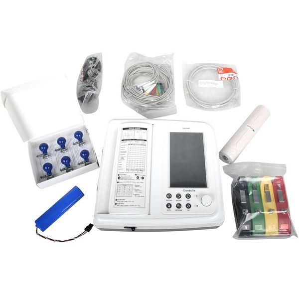 ELETTROCARDIOGRAFO ECG BIONET CARDIO 7 - 10 derivazioni - 12 canali interpretativo - touch screen 7"
