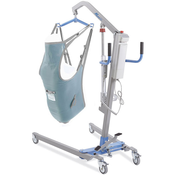 SOLLEVATORE SOLLEVAMALATI ELETTRICO ATTUATORE TiMOTION MUEVO - max 150KG - con imbragatura 