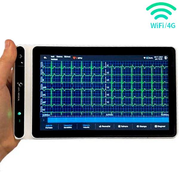 NEO TABLET ECG S120 - 9/12 derivazioni - 3/6/12 canali interpetretativi -  - touch screen 7"