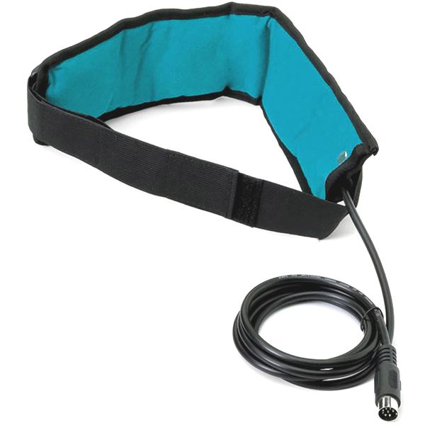 CINTURA TERAPEUTICA ELASTICA - 3 SOLENOIDI - per MAGNETOTERAPIA MAG 3000 - azzurra