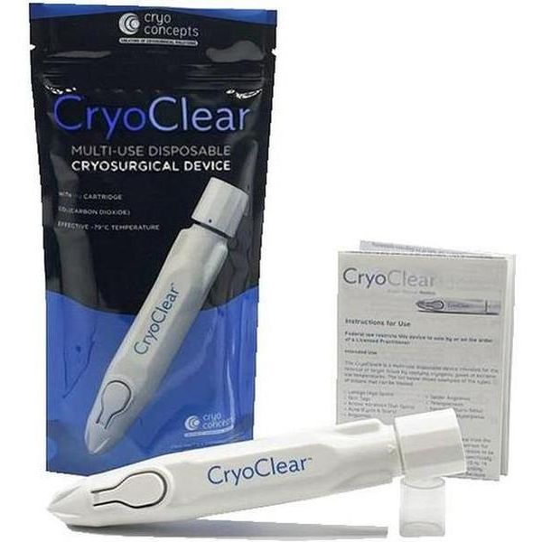 DISPOSITIVO CRIOCHIRURGICO CRYOCLEAR - cartuccia 16 g - usa e getta multiuso