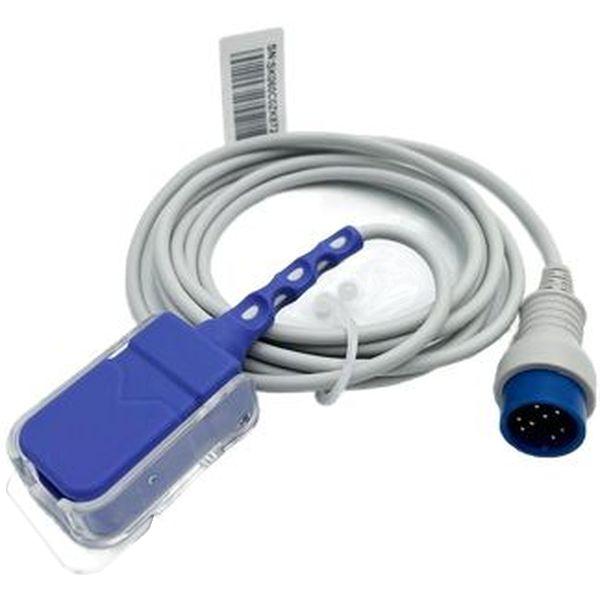 CAVO ESTENSIONE ADATTATORE - per sonde SpO2 NELLCOR - per monitor K12 e K15