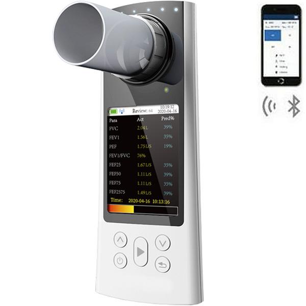 SPIROMETRO PORTATILE CONTEC SP-80B - bluetooth - display 2,8" - accessori + software