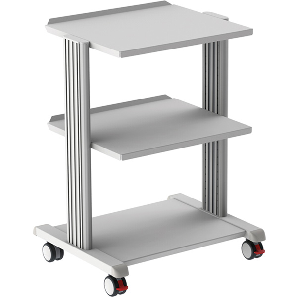 CARRELLO SMART - 2 ripiani 50x42cm + base - dimensioni 58,2x50xh.78cm
