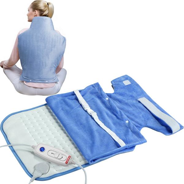 TERMOFORO CON COPERTURA 63X42cm - 230V 100W - 6 temperature - grigio / celeste