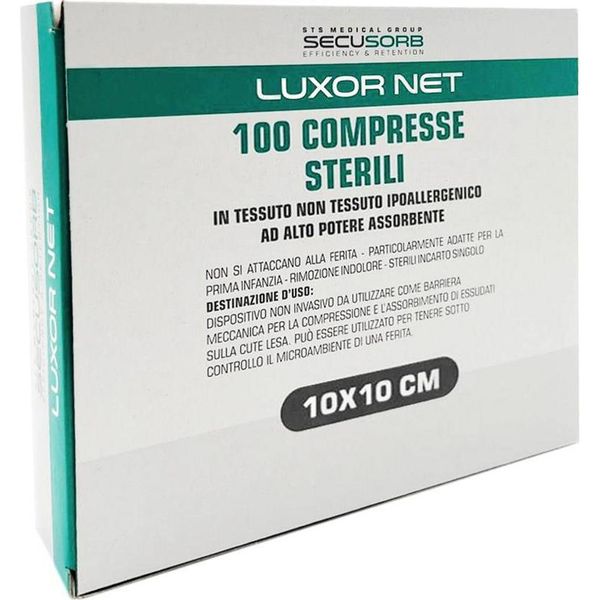 GARZA TNT STERILE - 10x10cm - conf.6000pz - (60scatole x 4buste x 25pz)