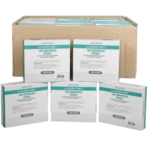 GARZA TNT STERILE - 10x10cm - conf.6000pz - (60x4x25pz)
