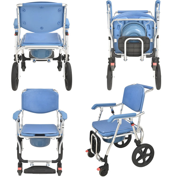 CARROZZINA SEDIA COMODA - portata 125kg - 87x23,5xh63cm - peso 9,4kg