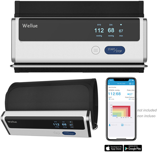 SFIGMOMANOMETRO MISURA PRESSIONE LEPU BP2A - wireless bluetooth