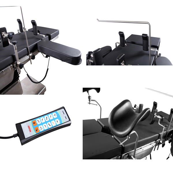 TAVOLO OPERATORIO ELETTRICO TR E RTR - 5 sezioni - completo di accessori