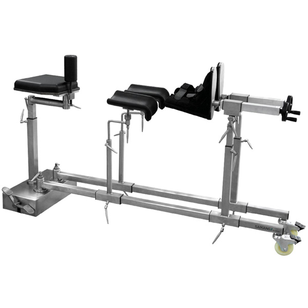 SUPPORTO ORTOPEDICO 170-190x48x77-102 PER TAVOLO OPERATORIO ELETTRICO (cod. 44775)