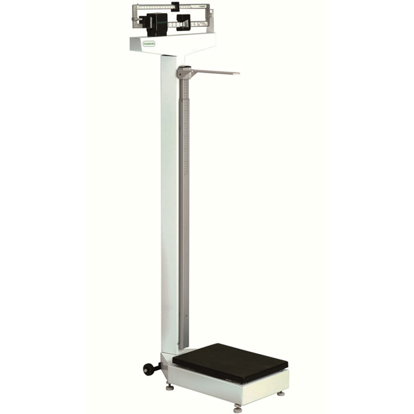 BILANCIA PESAPERSONE A COLONNA MECCANICA CON ALTIMETRO PROFESSIONALE - classe III - portata 150kg - altimetro 75-200cm
