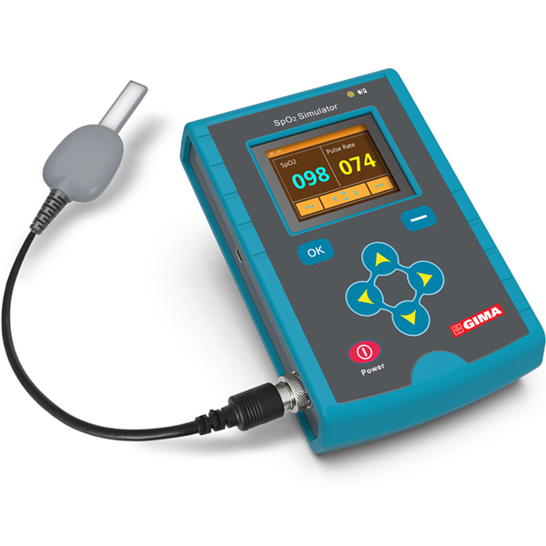 SIMULATORE SpO2 GIMA MS100 - Display TFT a colori