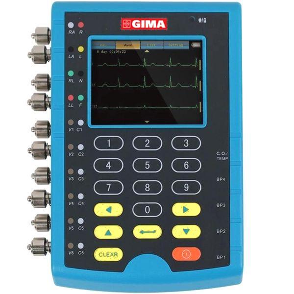 SIMULATORE MULTIPARAMETRICO ECG - MS400 - display a colori - ricaricabile