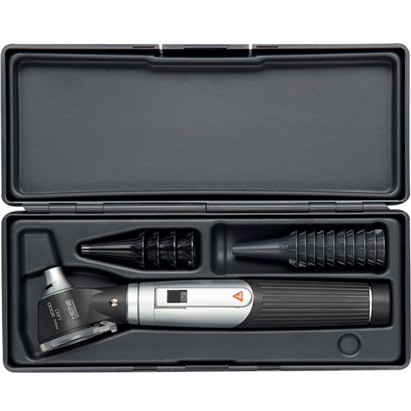 SET OTOSCOPIO HEINE MINI 3000 LED 2,5V - con valigetta