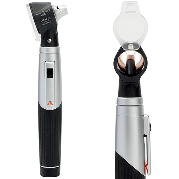SET OTOSCOPIO HEINE MINI 3000 LED 2,5V - con valigetta