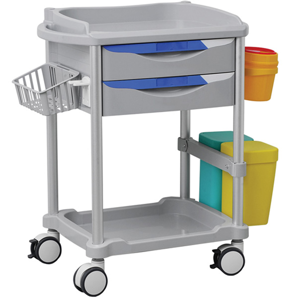 CARRELLO MULTIFUNZIONE NEO PLUS - 2 cassetti - 75x47,5xh.95cm