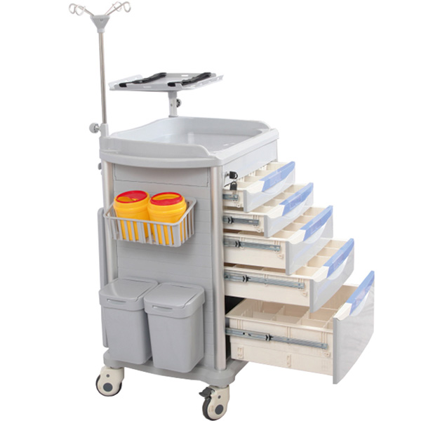 CARRELLO MULTIFUNZIONE NEO PLUS - 5 cassetti - 75x47,5xh.92 