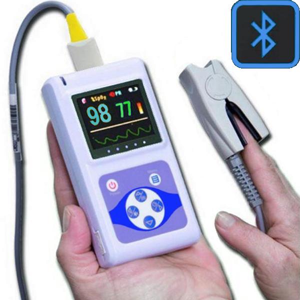 PULSOSSIMETRO SATURIMETRO PALMARE CONTEC OXY 50 BLUETOOTH - con software