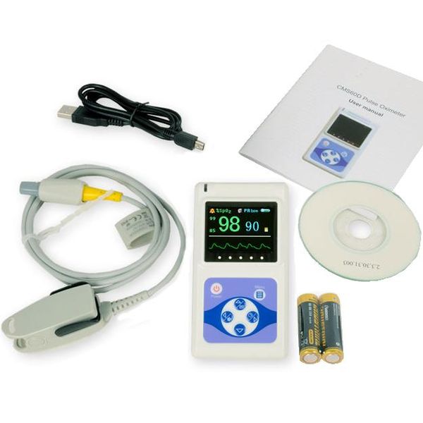 PULSOSSIMETRO SATURIMETRO PALMARE CONTEC OXY 50 BLUETOOTH - con software