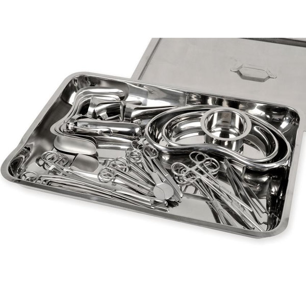 SET FERRI CHIRURGICI GINECOLOGICI PER PARTO - 25pz