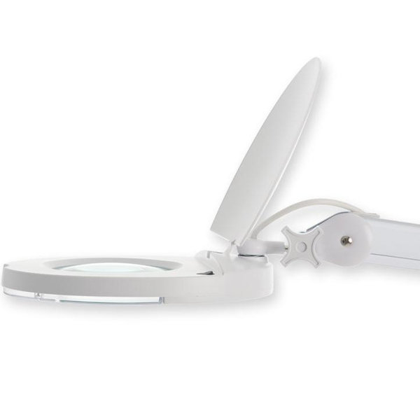 LAMPADA LUPA 60 LED CON LENTE - ingrandimento 5X - potenza 6W - da tavolo
