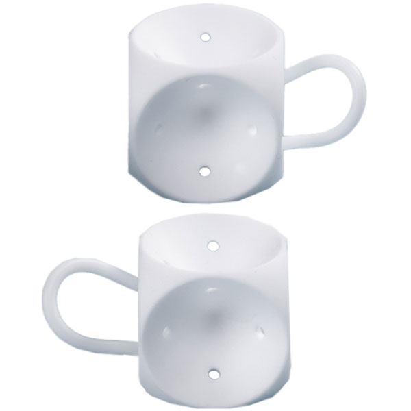 PESSARIO UTERINO CUBICO IN SILICONE - senza lattice - vari misure