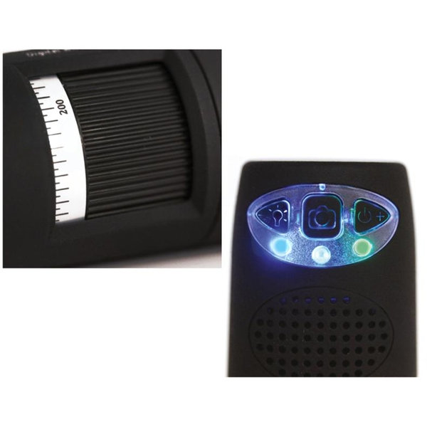 DERMATOSCOPIO MIC-FI - Wi-Fi / USB - 3 tipi di luce - con filtro polarizzato e software