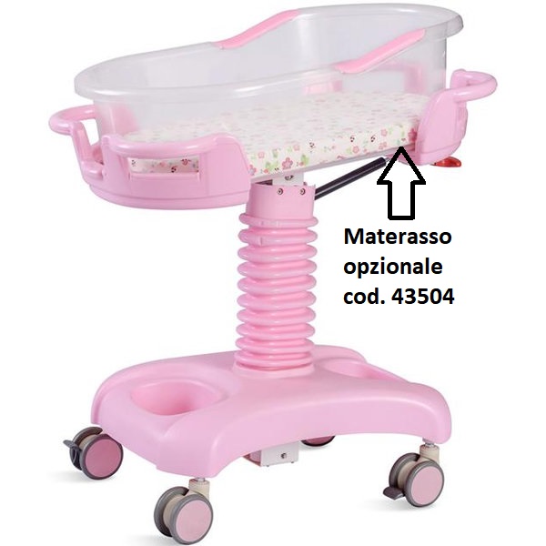 CULLA NEONATALE ALTEZZA ED INCLINAZIONE REGOLABILE - vari colori