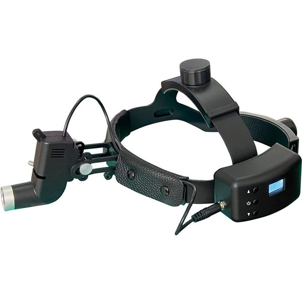 CASCHETTO CHIRURGICO LED 50KL GIMA - luce fredda - ricaricabile a batteria