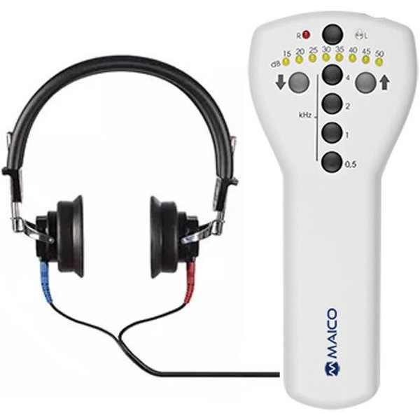 AUDIOMETRO MAICO MA1 CON CUFFIE DD45 - per screening audiometrico