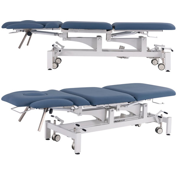 LETTINO ELETTRICO MULTIFUNZIONE ROYAL - 196x68xh.47-91cm - portata 180kg - blu