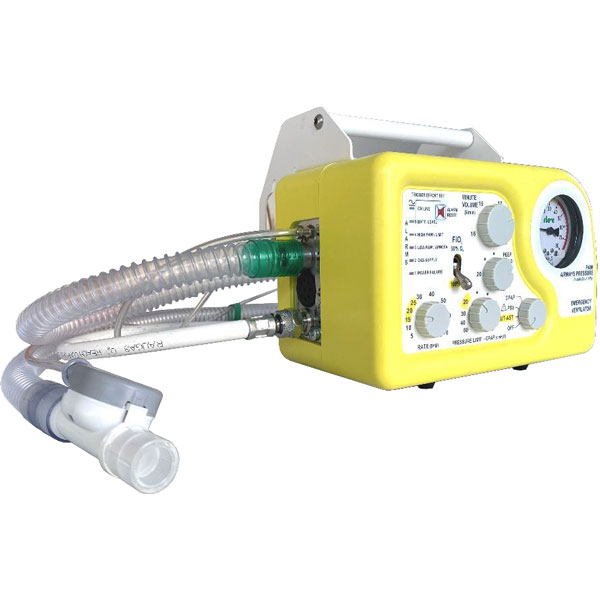 VENTILATORE POLMONARE PORTATILE A BATTERIA SIARE SIRIO S2/T