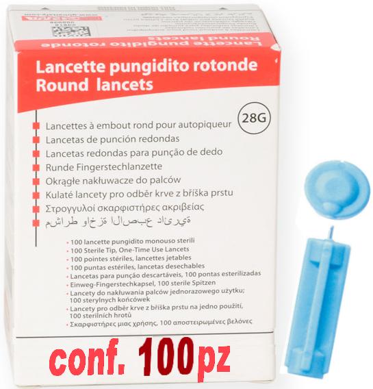 LANCETTE PUNGIDITO - 28G - conf.100pz