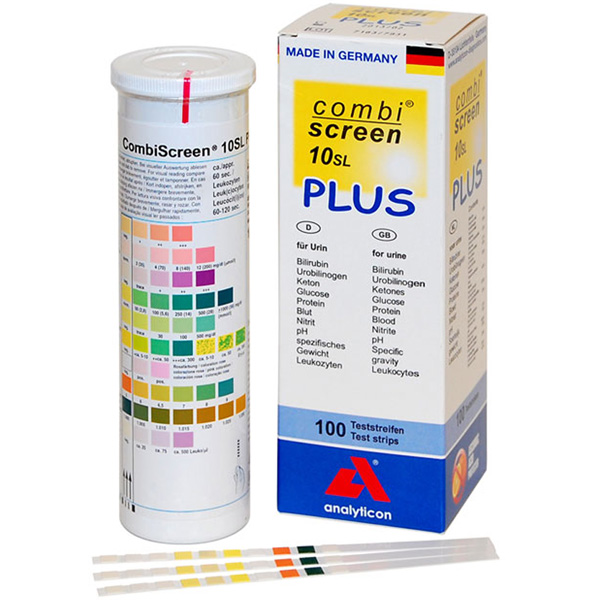 TEST URINE / STRISCE URINA - 11 parametri - solo uso professionale - conf.100pz