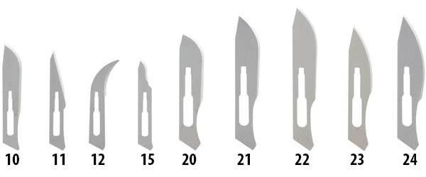 LAME BISTURI PARAGON sterili - 100pz.