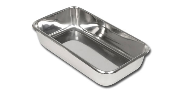 VASSOIO INOX 223x126x45 mm